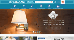 Desktop Screenshot of cigame.com.br
